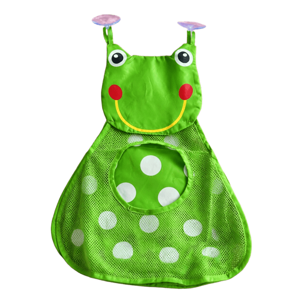 Frog bath toy organizer