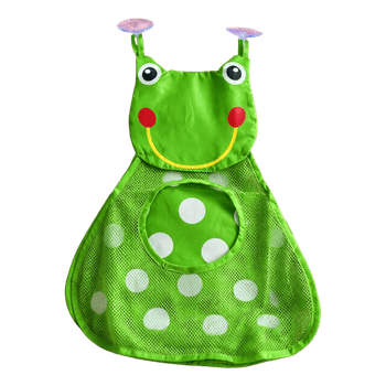 Frog bath toy organizer