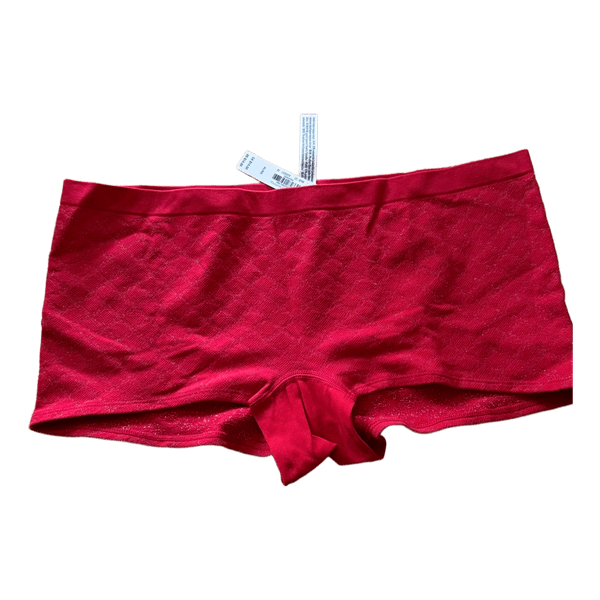 Red seamless shorts