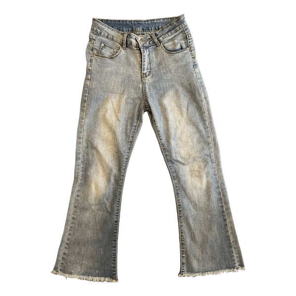 Light blue denim jeans