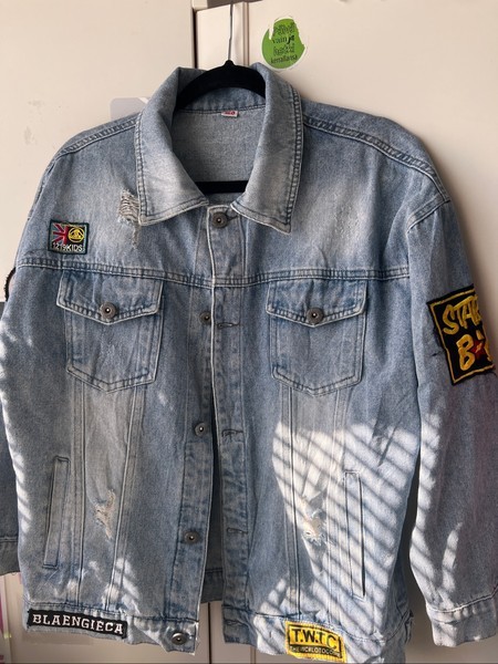 Blue denim jacket