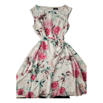 Wallis floral midi dress