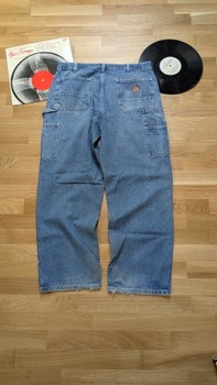 Carhartt blue denim jeans