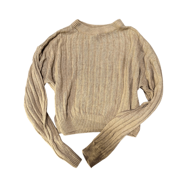 Beige neulepaita