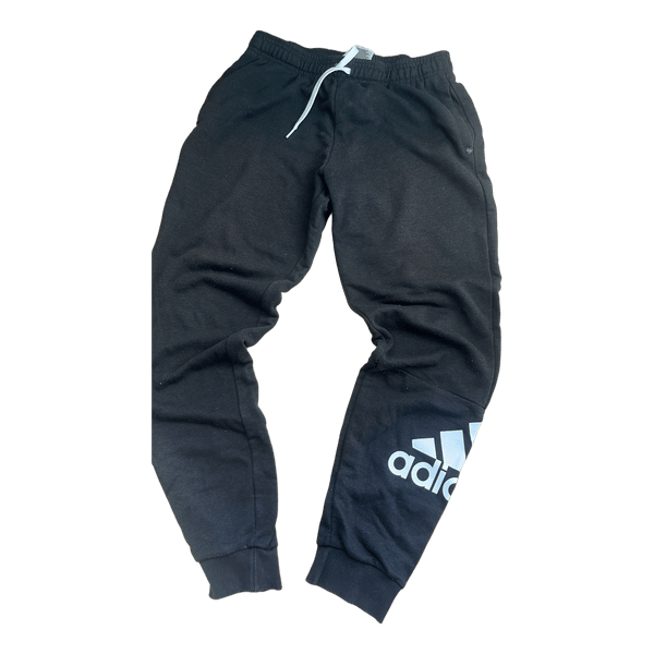 Black Adidas sweatpants