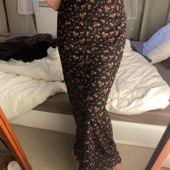 Floral maxi skirt