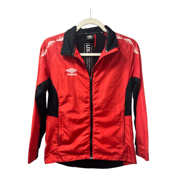 Raudona Umbro sportinė striukė