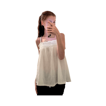 Valkoinen kesätoppi