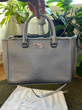 Michael Kors silver purse