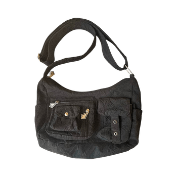 Black crossbody bag