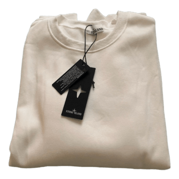 Stone Island white sweatshirt