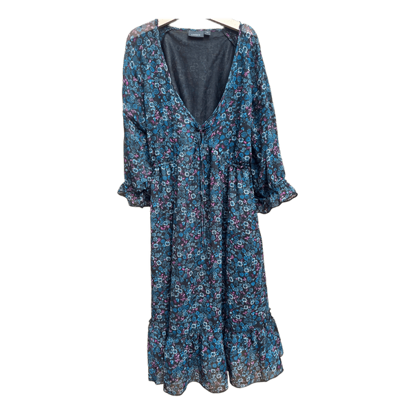 Lindex floral midi dress