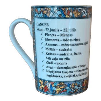 Cancer zodiac mug
