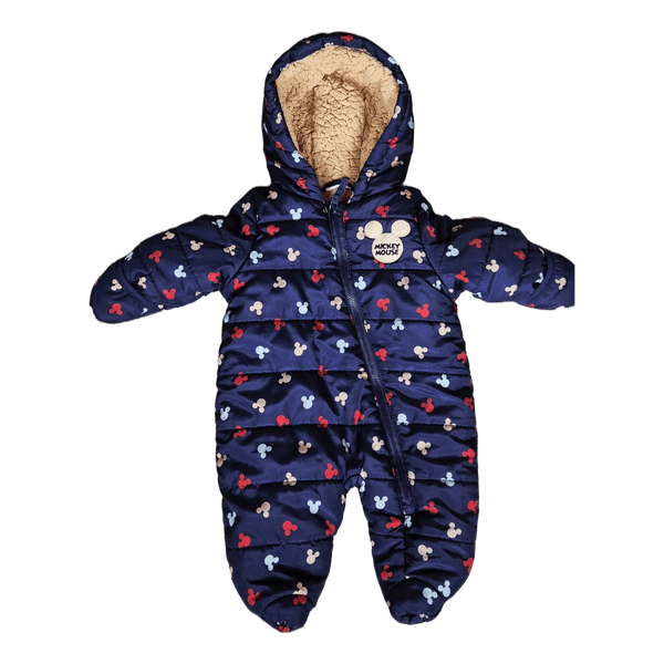 Mickey mouse baby snowsuit