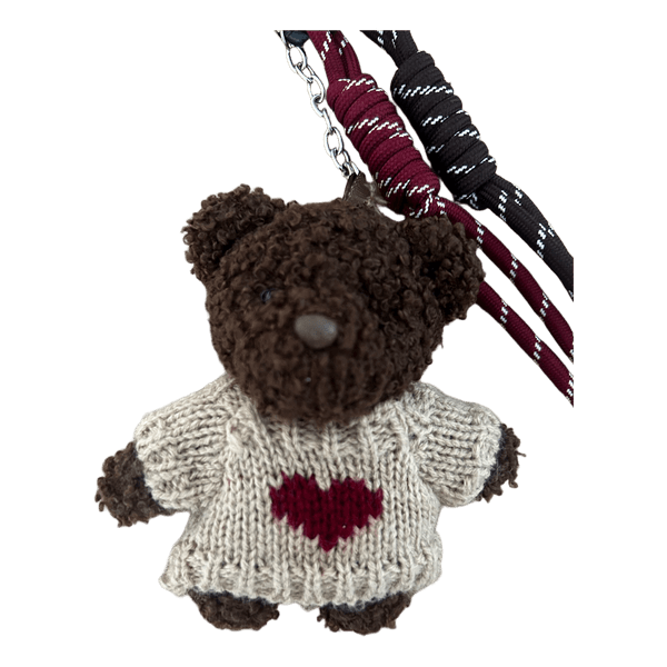Teddy bear keychain