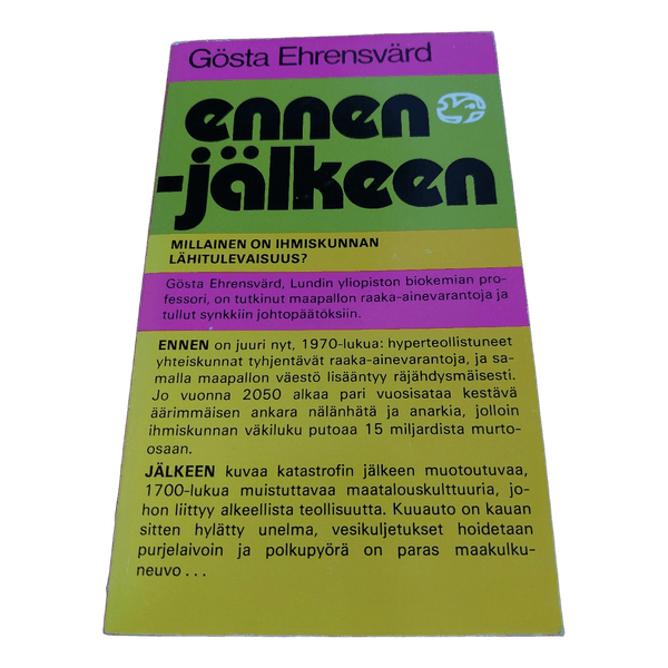 Gösta Ehrensvärd; Ennen - jälkeen