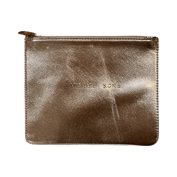 Michael Kors Gold Zip Pouch