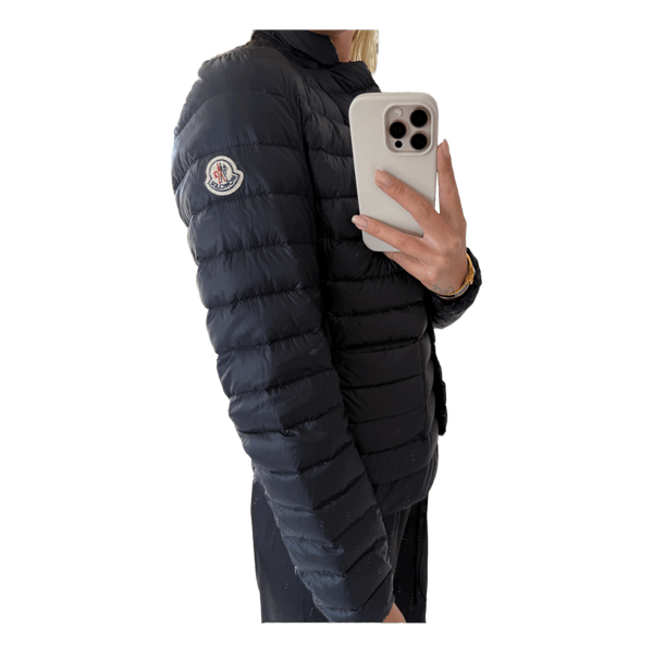 Sort Moncler dunjakke