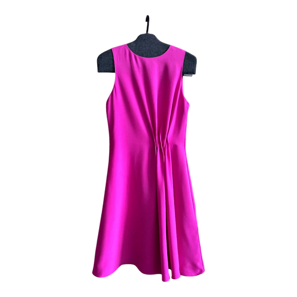 Reiss pink pleated dress