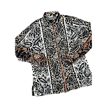 Kuvioitu pitkähihainen paita m