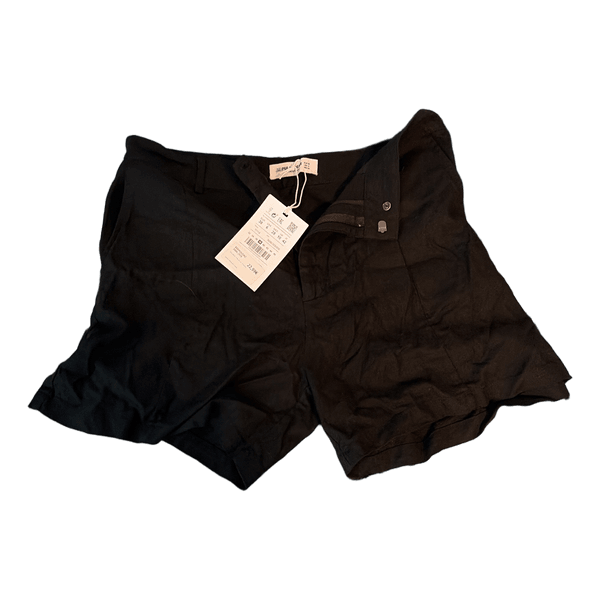 Pull&Bear Mustat bermuda shortsit