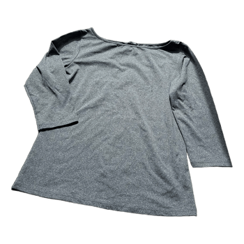 Zara grey long-sleeve top