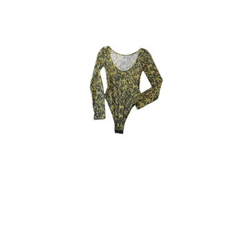 Käärmekuvioinen bodysuit