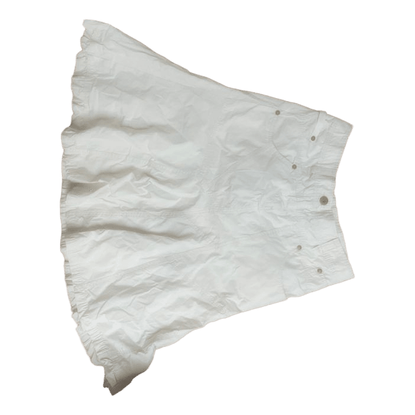 Hvid nederdel