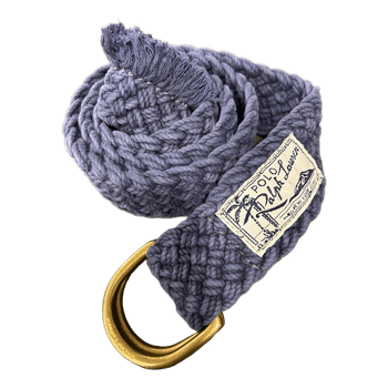 Polo Ralph Lauren Braided Cotton Belt Navy