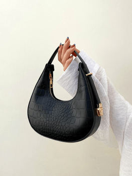 Crocodile hobo bag