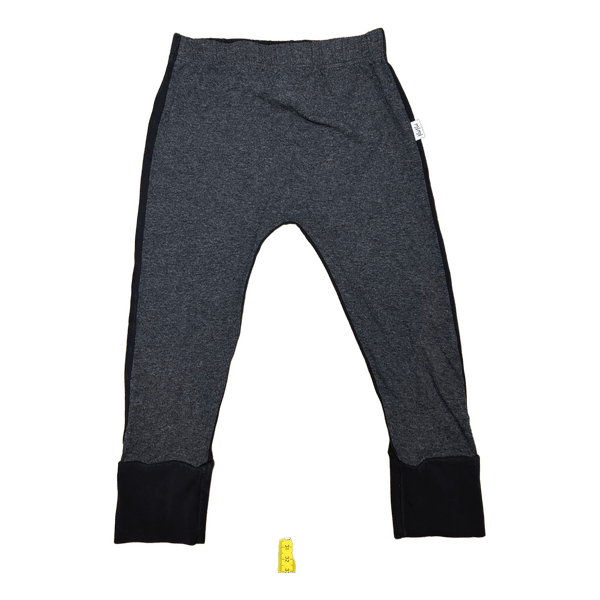 Grey and black leggings