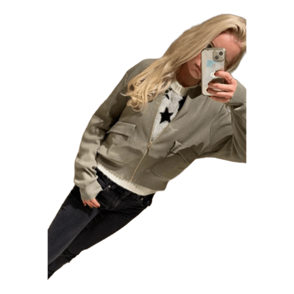Stradivarius vetoketjullinen neuletakki
