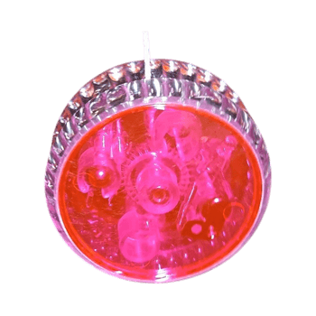 Pinkki jojo valolla. 