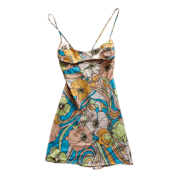 Zara kukkakuvioinen mekko