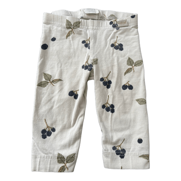 Petit Piao leggings med bærprint