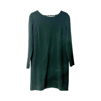 Vihreä pitkähihaine mekko