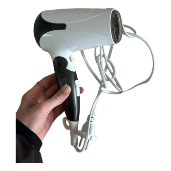 Biltema white hair dryer