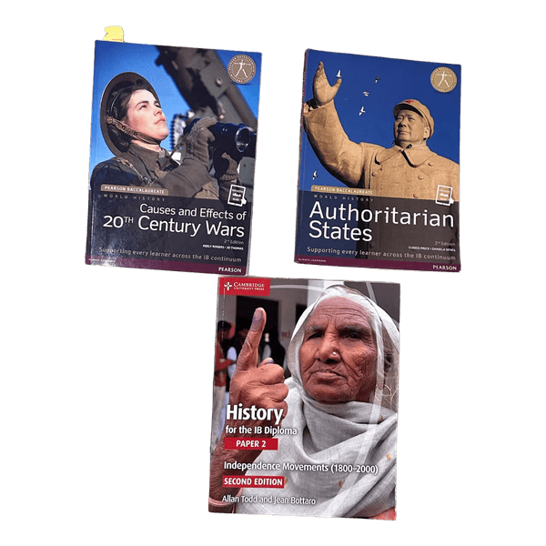 IB history textbooks set