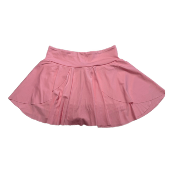 Pink skirt with shorts