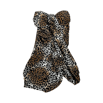 Leopardikuvio minimekko