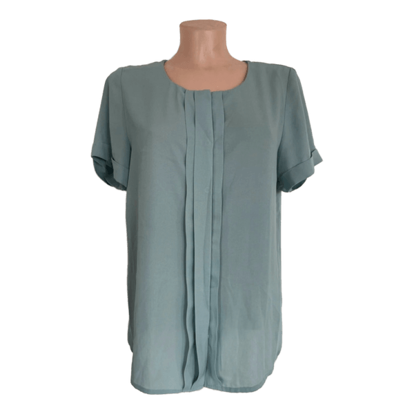 Sage green blouse