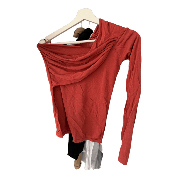 Zara one-shoulder top