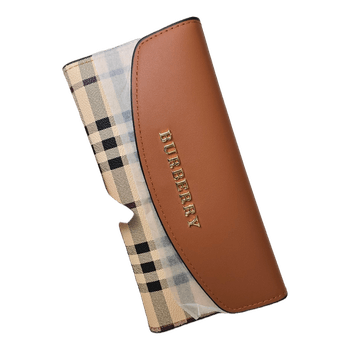 Burberry check print wallet