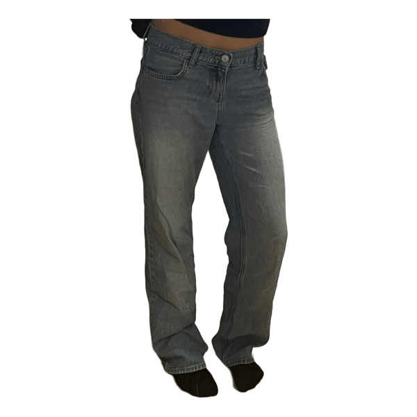 ONLY lyseblå wide leg jeans