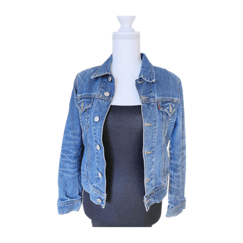 Blue denim jacket