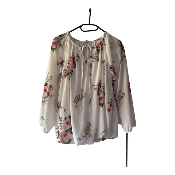 Bluse mit Blumenmuster