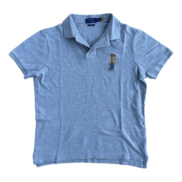 Harmaa Polo Ralph Lauren pikeepaita