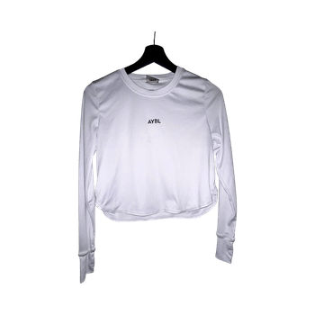 valkoinen urheilupaita