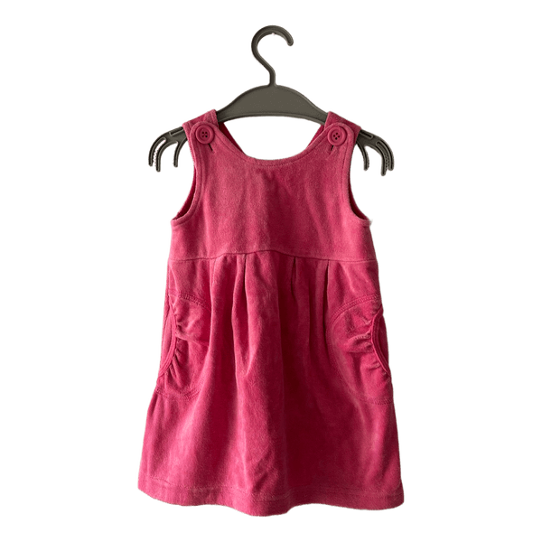 Finnwear pinkki veluurimekko