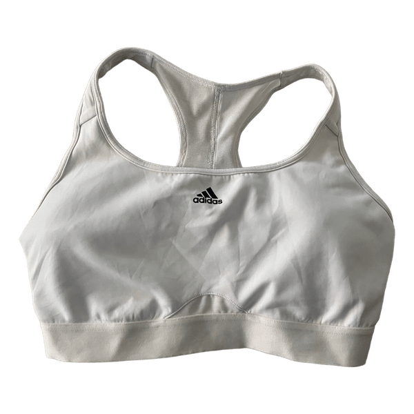 Valkoiset Adidas urheiluliivit